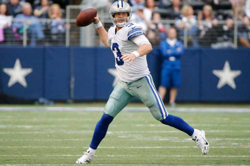 Dallas Cowboys quarterback Brandon Weeden (3) is pictured during the Arizona Cardinals vs....