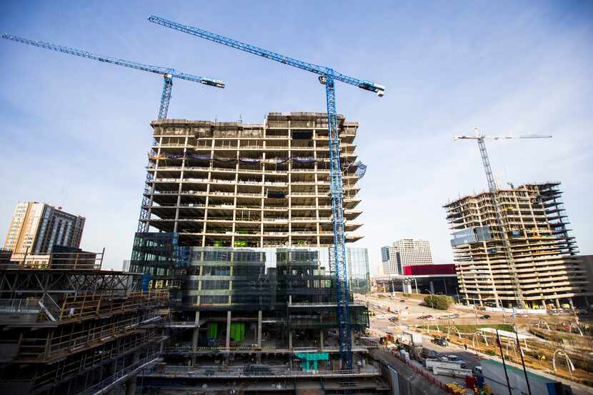 More than 6 million square feet of office space is being built in North Texas.