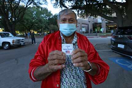 Wilfredo Guzmán had requested his ballot to vote by mail, but said it did not give him...