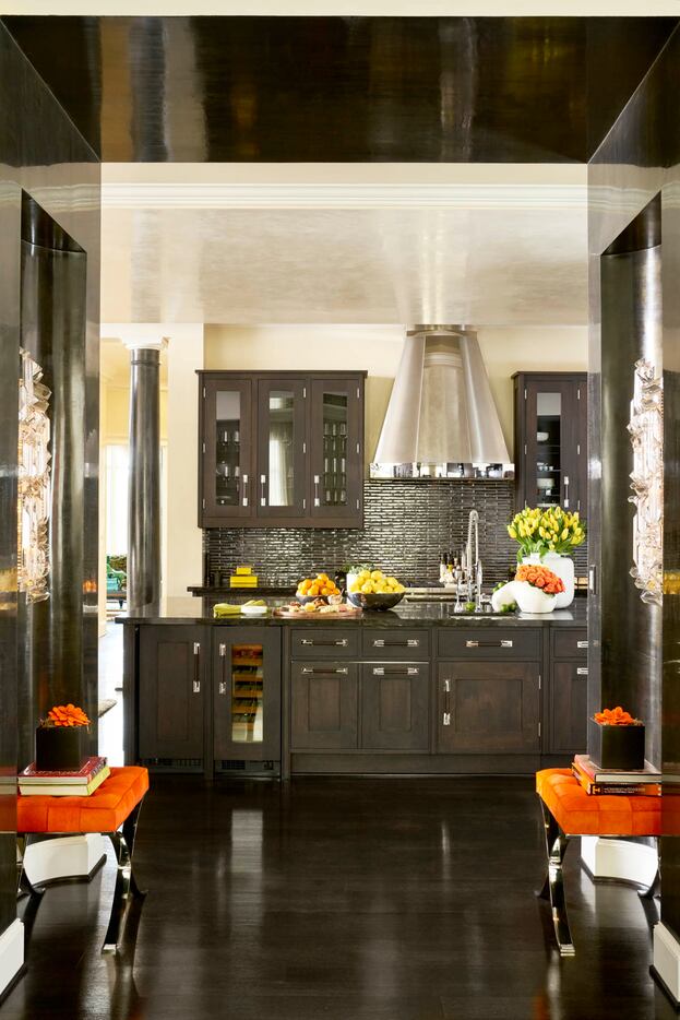 Infuse energy into a room with vibrant accents, including fresh fruit and floral arrangements. 