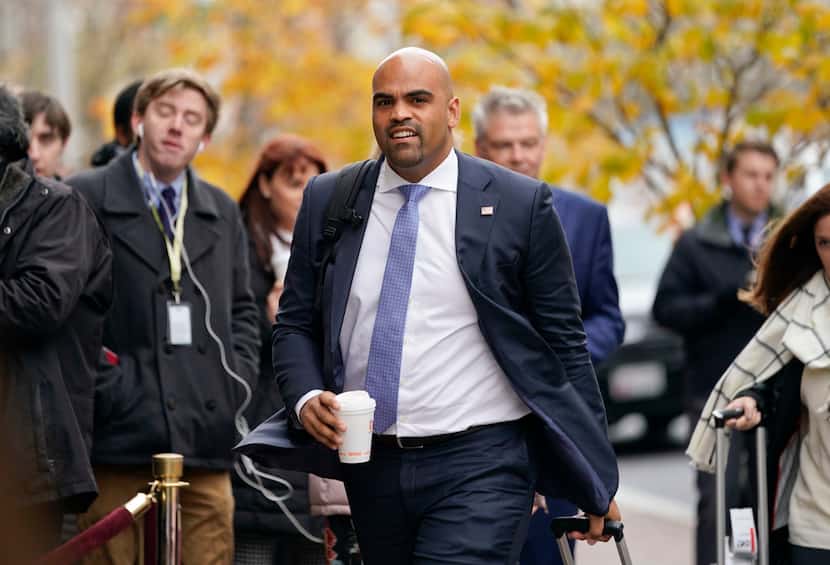 Rep.-elect Colin Allred, D-Texas.,a civil rights attorney who grew up in the district,...