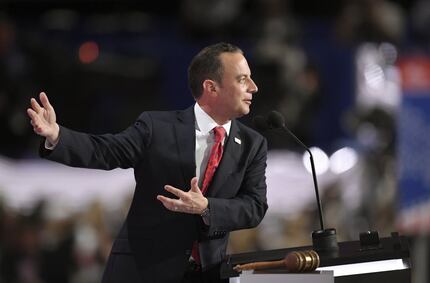 Reince Priebus, chairman of the Republican National Committee, welcomed delegates to the...