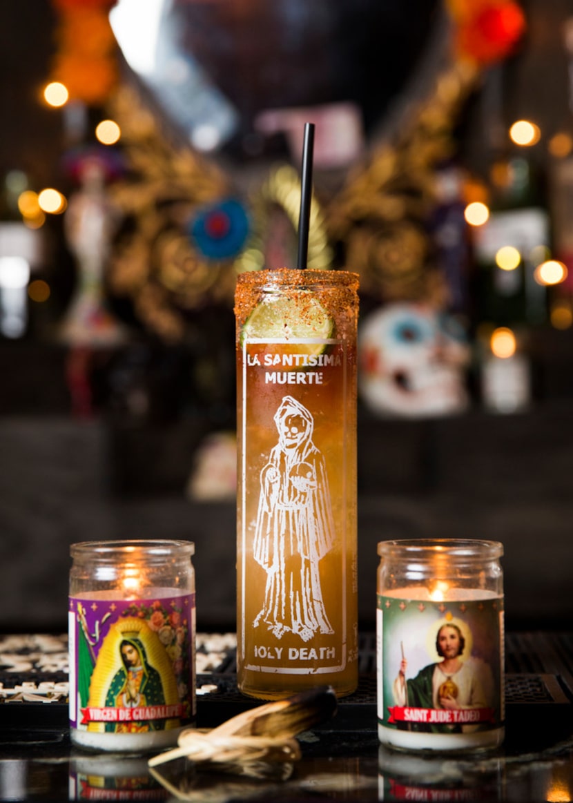 A Palani drink, which contains tepache, at Santos y Pecadores in Dallas. 