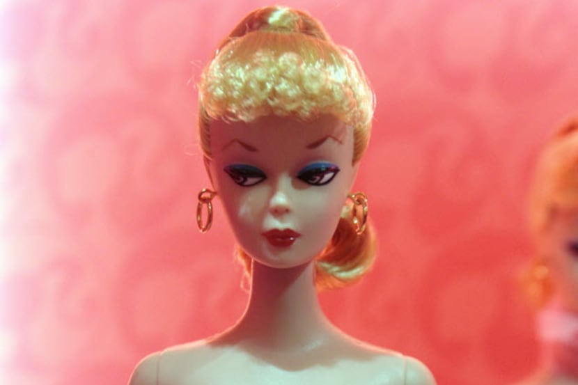  The first Barbie doll, created in 1959 is displayed in this April 6, 2009 file photo in...