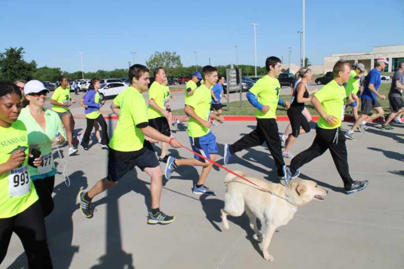 Runners begin to pound out the pavement at Sunnyvale's Raider 5K race. Community events like...