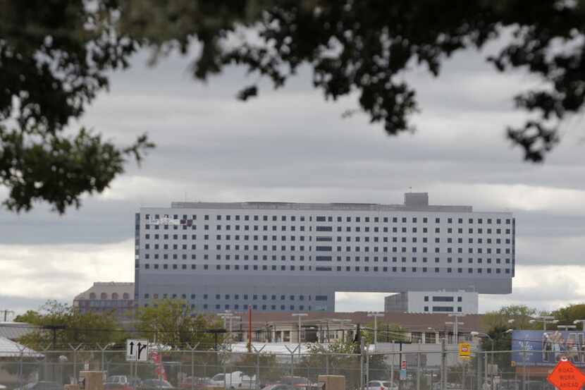  The new Parkland Memorial Hospital opened Thursday on Harry Hines Boulevard in Dallas....