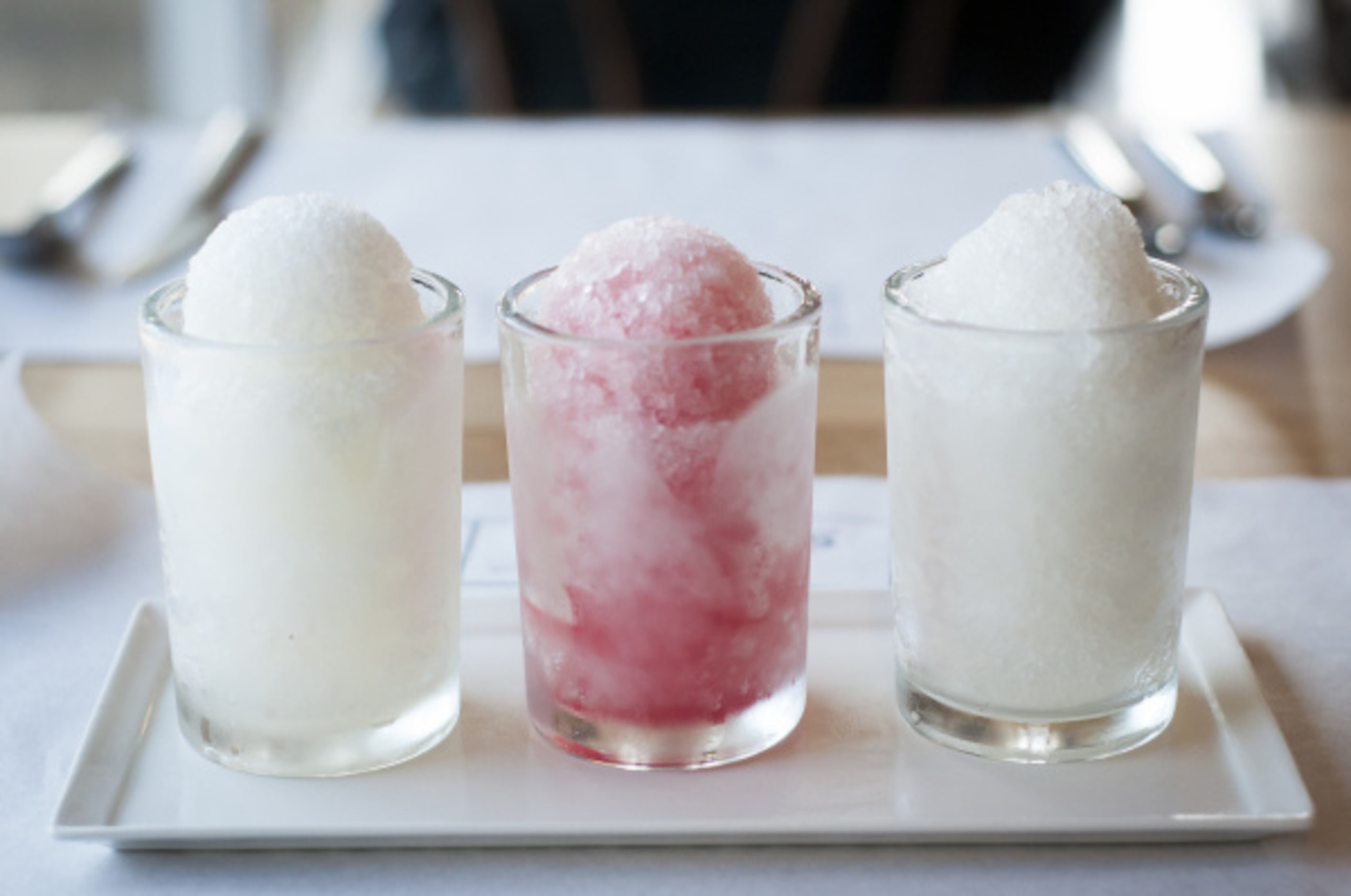 Italian ices from Carbone's Fine Food and Wine