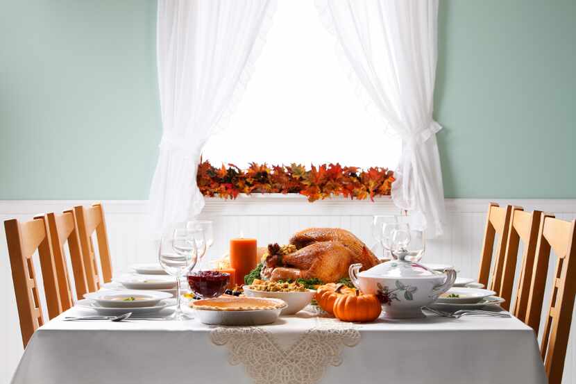 The Thanksgiving table is set for some rousing conversation. (iStock)