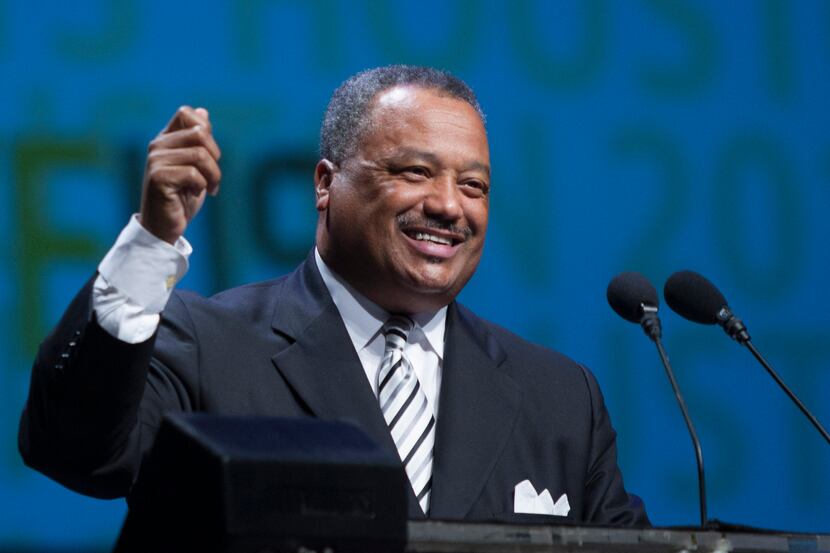 FILE -- In this June 12, 2013, file photo, Pastor Fred Luter Jr., president of the Southern...