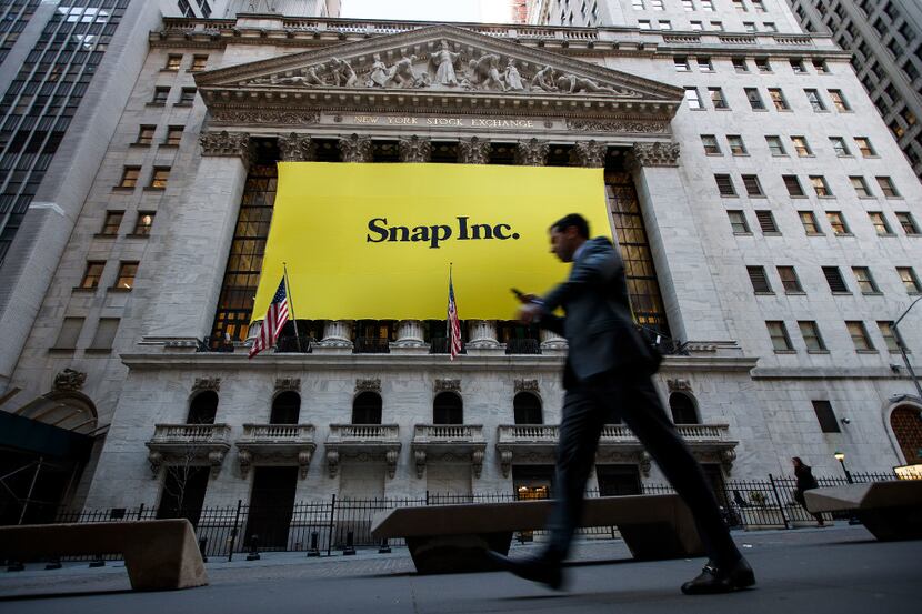 FILE: Snap Inc. reported 166 million active users for a growth rate of 5 percent in 2017 Q1....