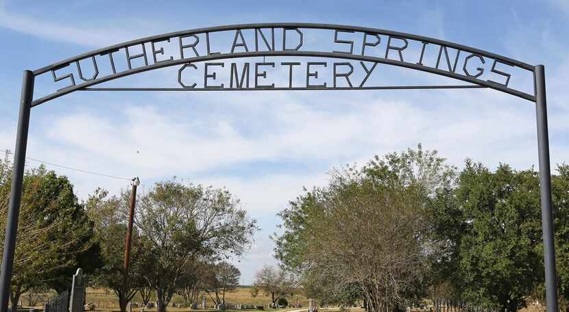 Sutherland Springs Cemetery sits off North FM539 in Sutherland Springs.