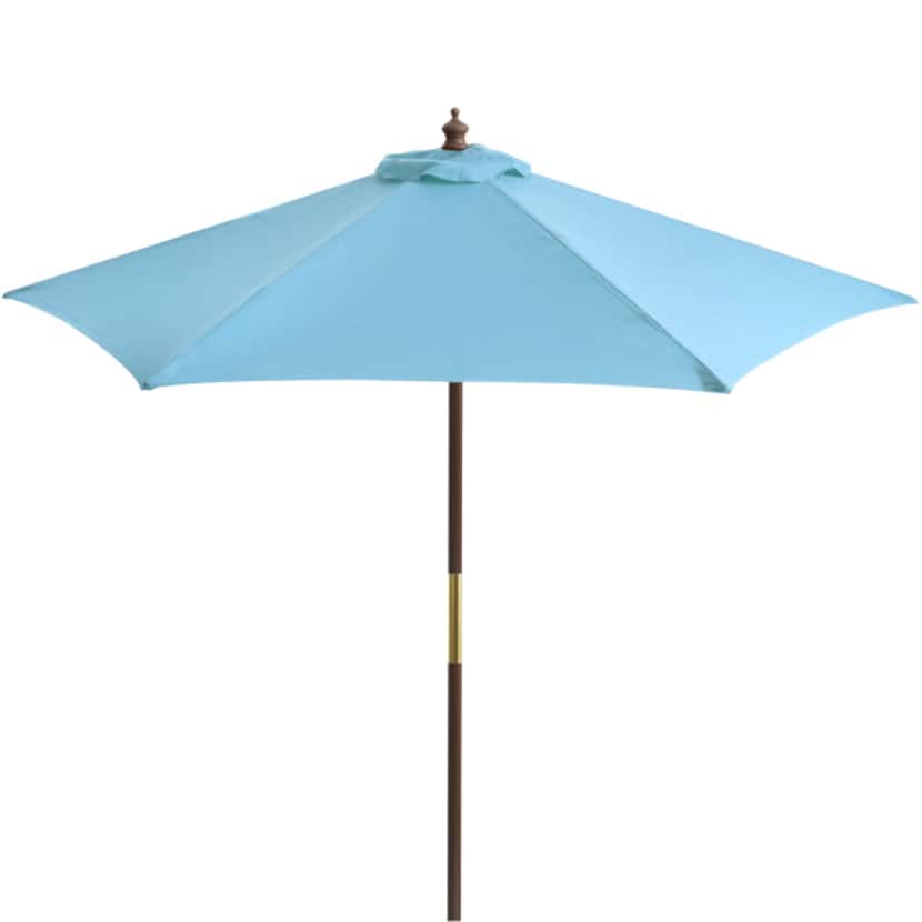 Sun shield: Keep the sun at bay with a colorfast, water-repellent outdoor umbrella with...