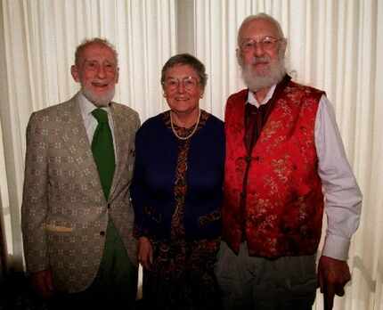 From the archives: From left,. Ned Fritz, Genie Fritz and Dr. Geoffrey Stanford  received...