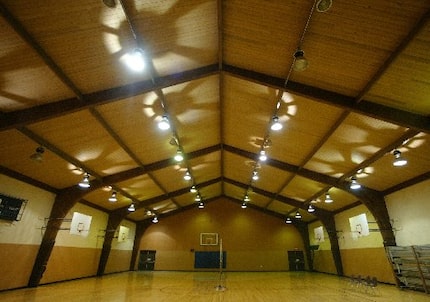 Royal Haven Baptist Church gym, where the Dallas Mavericks held training camp and practiced...