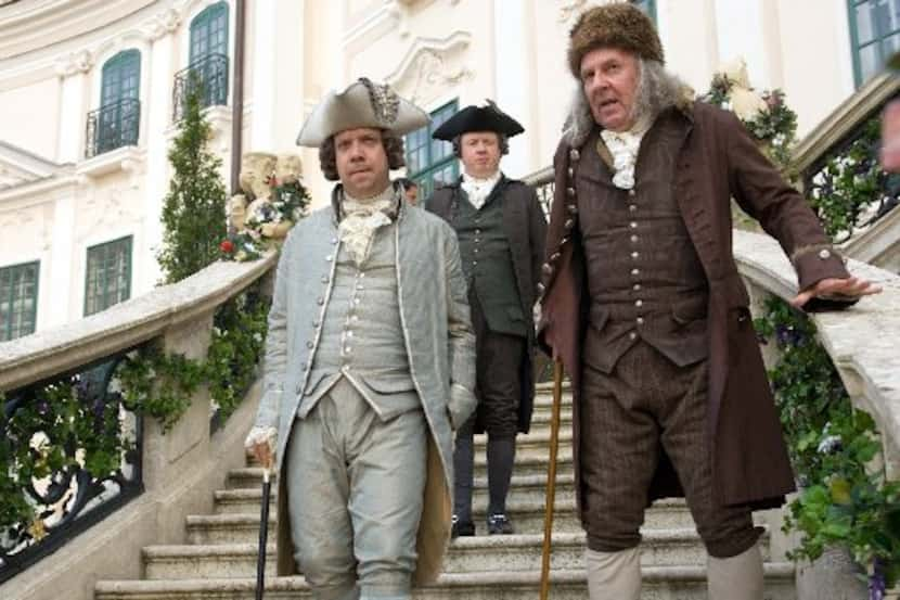 Paul Giamatti plays John Adams, Sean McKenzie plays Edward Bancroft and Tom Wilkinson plays...