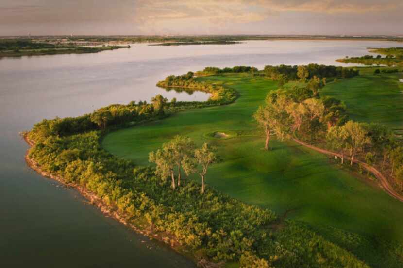 The Old American Golf Club in The Colony, which clings to the shores of Lewisville Lake, has...