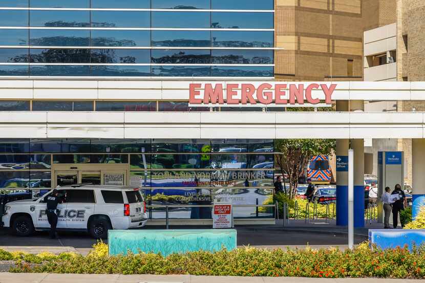 Police responded to an active shooter incident at Methodist Dallas Medical Center on Oct....