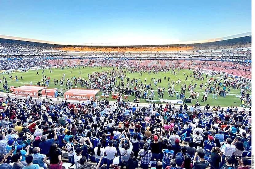 El Estadio Corregidora, casa de los Gallos Blancos de Querétaro se encuentra suspendido...