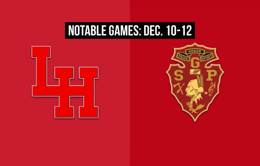 Notable games for the week of Dec. 10-12 of the 2020 season: Lake Highlands vs. South Grand...