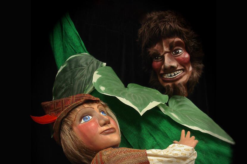 'Jack and the Beanstalk,' a Kathy Burks Theatre of Puppetry Arts production, is presented by...