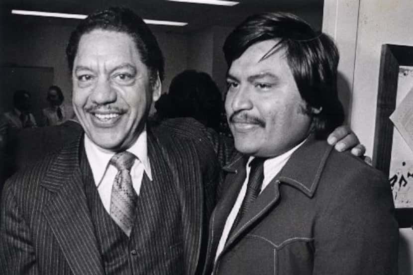  Pancho Medrano Sr. (left) and Robert Medrano 