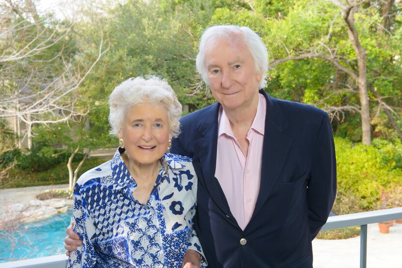 Photo of Edith and Peter O'Donnell Jr. The O'Donnell Foundation gave $36 million to...