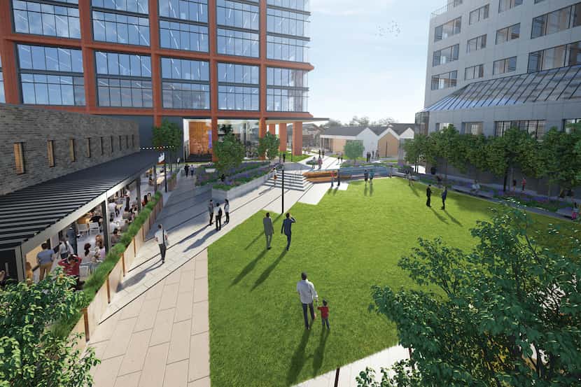 One of the locations Revantage is considering is the new office tower at the Quadrangle in...