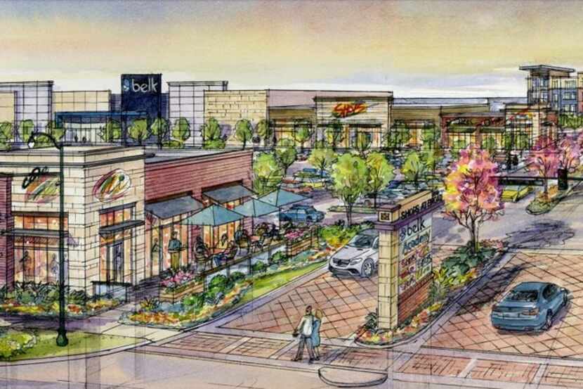 CBRE is leasing the Shops at Broad in Mansfield, an 81-acre mixed-use development by Geyer...
