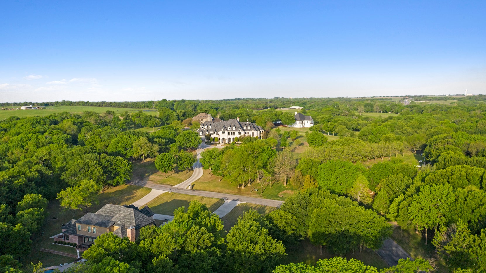 A five-bedroom French-inspired estate has hit the market along Woodland Hills Drive in...