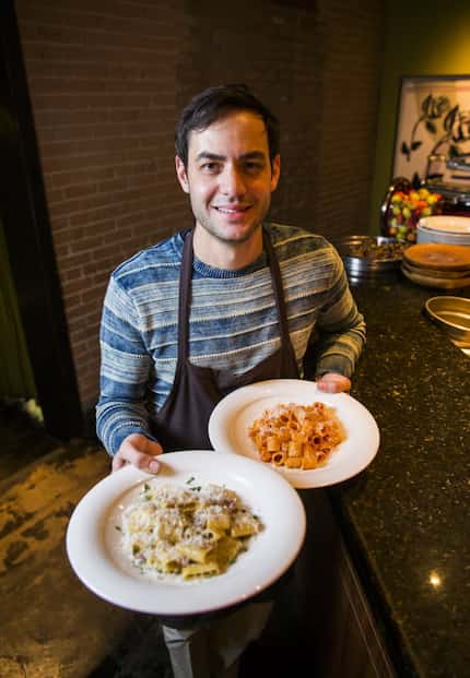 Chef Julian Barsotti at Nonna in 2015. (Ashley Landis/The Dallas Morning News)