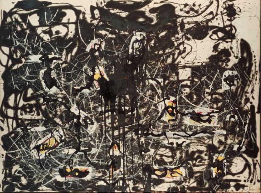
The Dallas Museum of Art will be the U.S. venue for Jackson Pollock’s works known as Black...