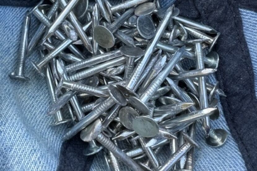 Dallas residents have found clumps of nails in roads for the past few weeks. Police in Plano...