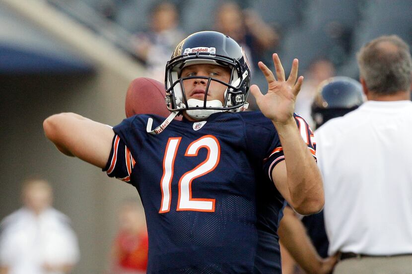 Caleb Hanie is the current backup QB in Chicago. He played his high school ball in Forney.