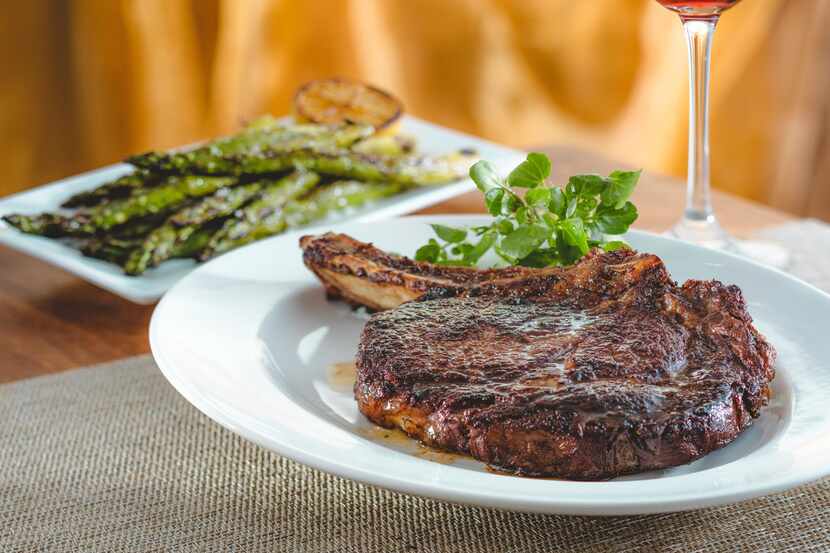 The Capital Grille offers ready-to-grill uncooked steaks including 22-ounce bone-in prime...