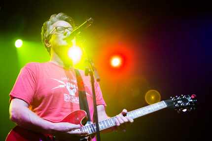 MSNBC Morning Joe host and political analyst Joe Scarborough performs with his band at ACL...