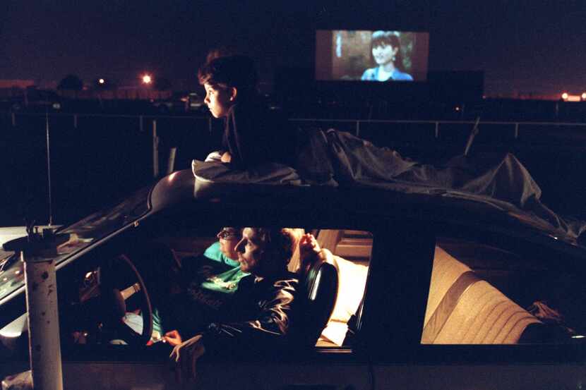 Dallas' last drive-in, the Astro, shown here in 1994, boasted it had the nation's largest...