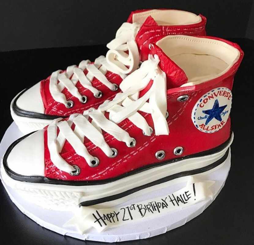 Don't step inside these shoes; frosting and cake will be everywhere, guaranteed. Samantha...