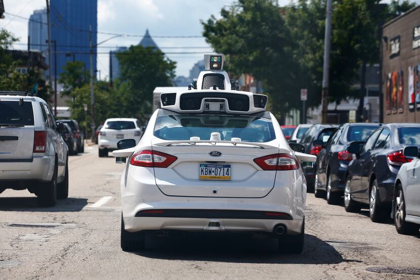 Passengers in Pittsburgh will be able to summon rides in self-driving cars with the touch of...
