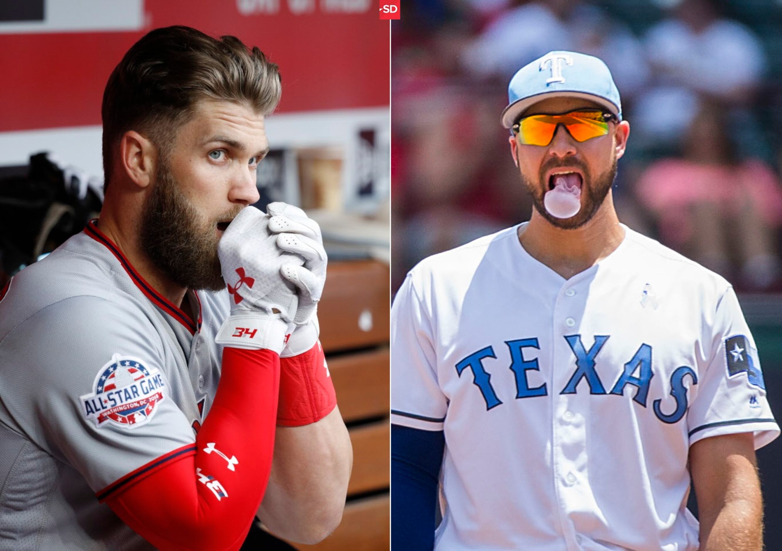 Joey Gallo: I protected Bryce Harper in our 8-year-old baseball team's  lineup