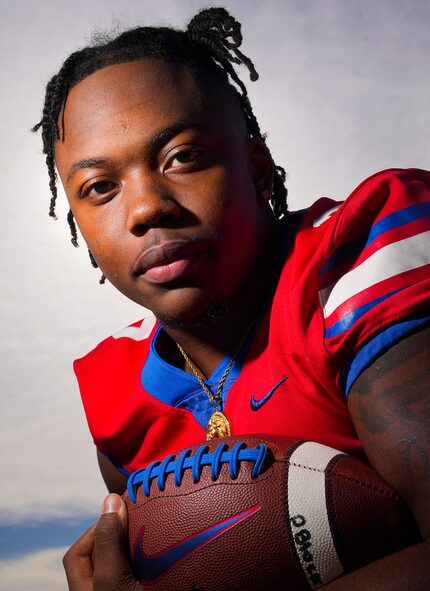 Duncanville linebacker Jordan Crook photographed at the school on Thursday, Jan. 6, 2022, in...