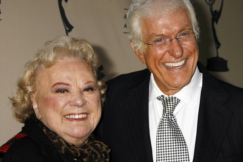 ORG XMIT: *S0418131267* Actors Rose Marie (L) and Dick Van Dyke, who starred in the 1960's...