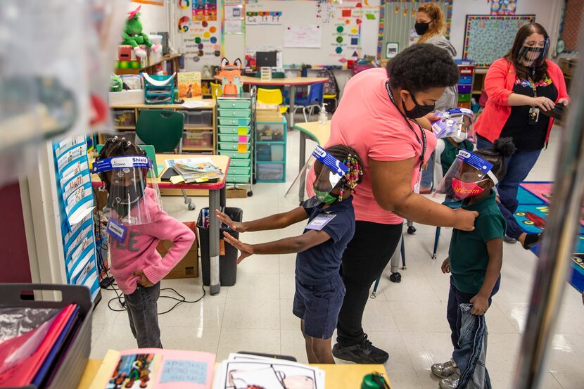 Teachers all over North Texas have coped with myriad safety challenges during the pandemic....