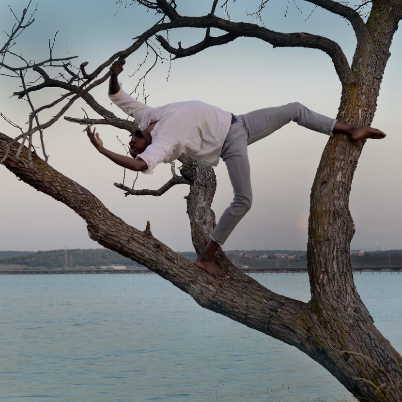 Bruce Wood Dance company member Matthew Roberts in choreographer Adam W. McKinney's "Promise...