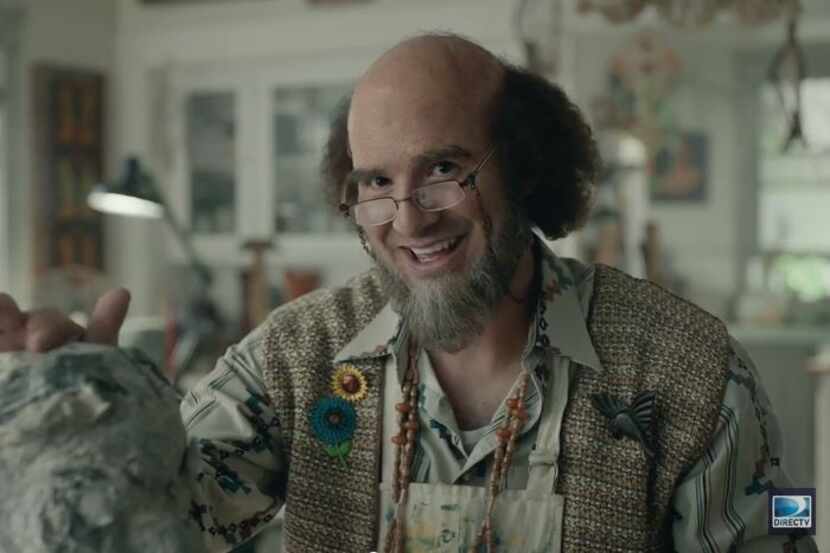 Cowboys QB Tony Romo appears as "arts and crafts Tony Romo" in latest DIRECTV advertisement....
