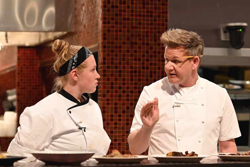 Chef Megan Gill, from Denton, appeared on Gordon Ramsay's TV show 'Hell's Kitchen' in 2021....