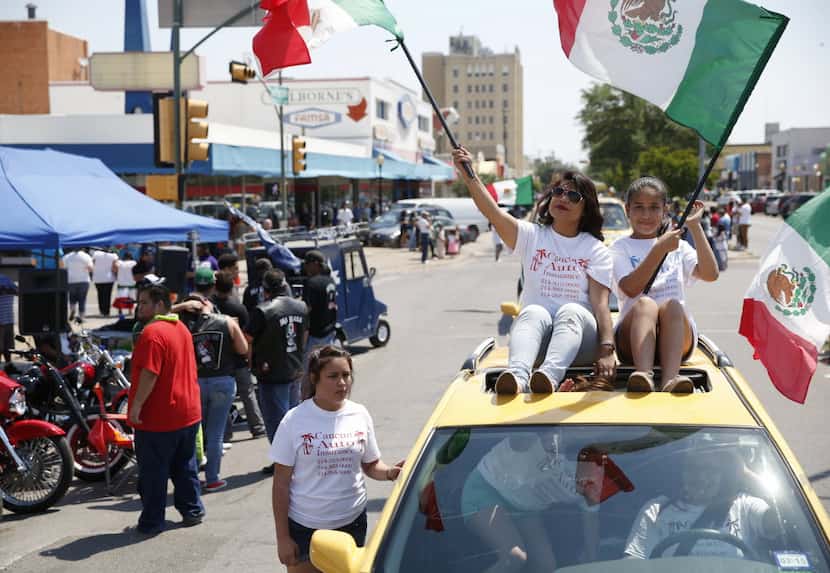 The Cinco de Mayo festival and parade on West Jefferson Boulevard in Dallas is a favorite...