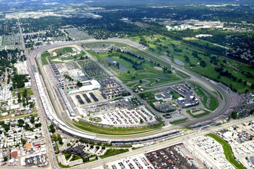 Brickyard Crossing, part of the state's Pete Dye Golf Trail, includes four holes inside the...