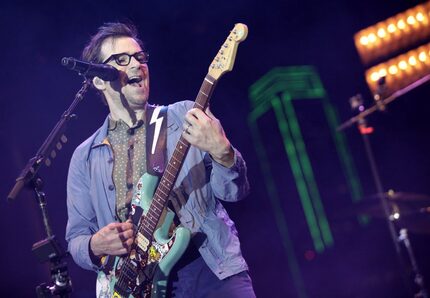 Weezer headlined the night.