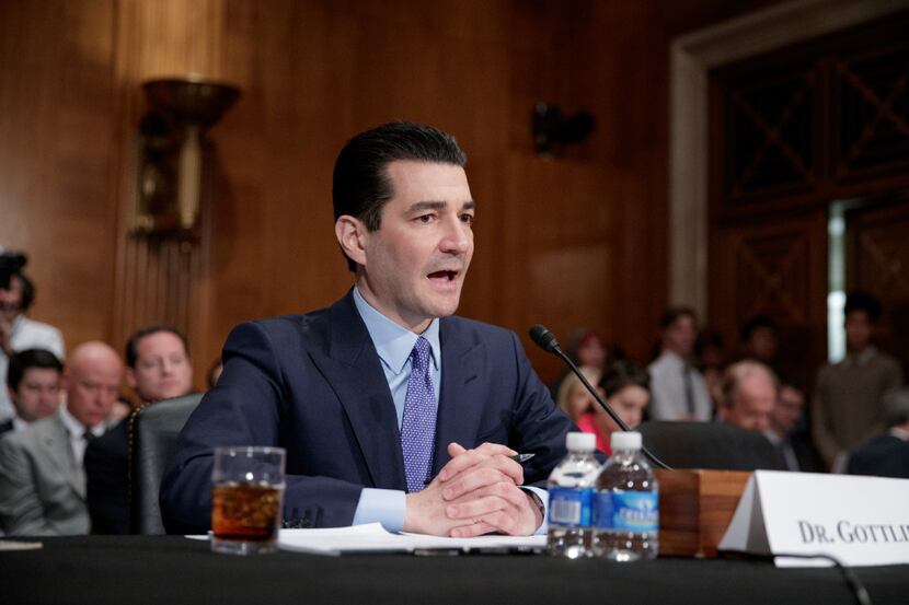 Dr. Scott Gottlieb, President Donald Trump's nominee to head the Food and Drug...