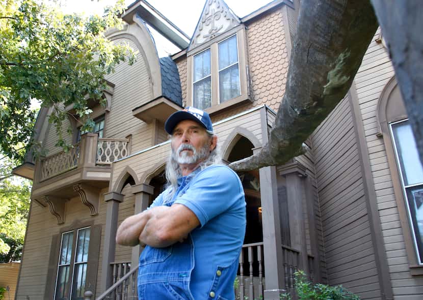 Chuck McKee and his wife Sandra McKee (not pictured) built this Victorian home in 2001 and...